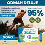 Magnezijum2 Organski tečni Liposomalni Magneznezijum 375, osetite pravu moć magnezijuma