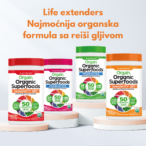 Life extenders Najmoćnija formula sa reiši gljivom Reishi gljiva i njena čudesna svojstva, najvažniji sastojak Orgain superfoods preparata