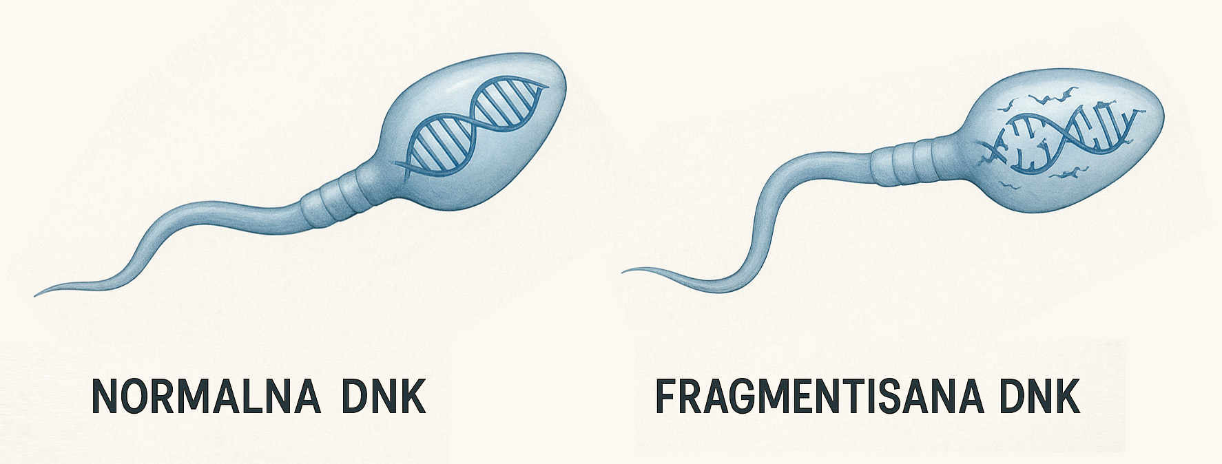 fragmantisani spermatozoid