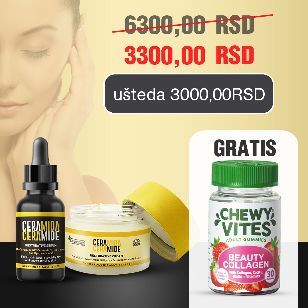 8. mart paket – Ceramide set + GRATIS collagen