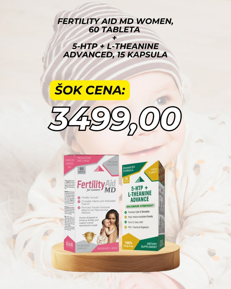 Fertility Aid MD + 5HTP + L-theanin