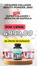 1+1 Super Collagen Beauty Powder + GRATIS Keratin