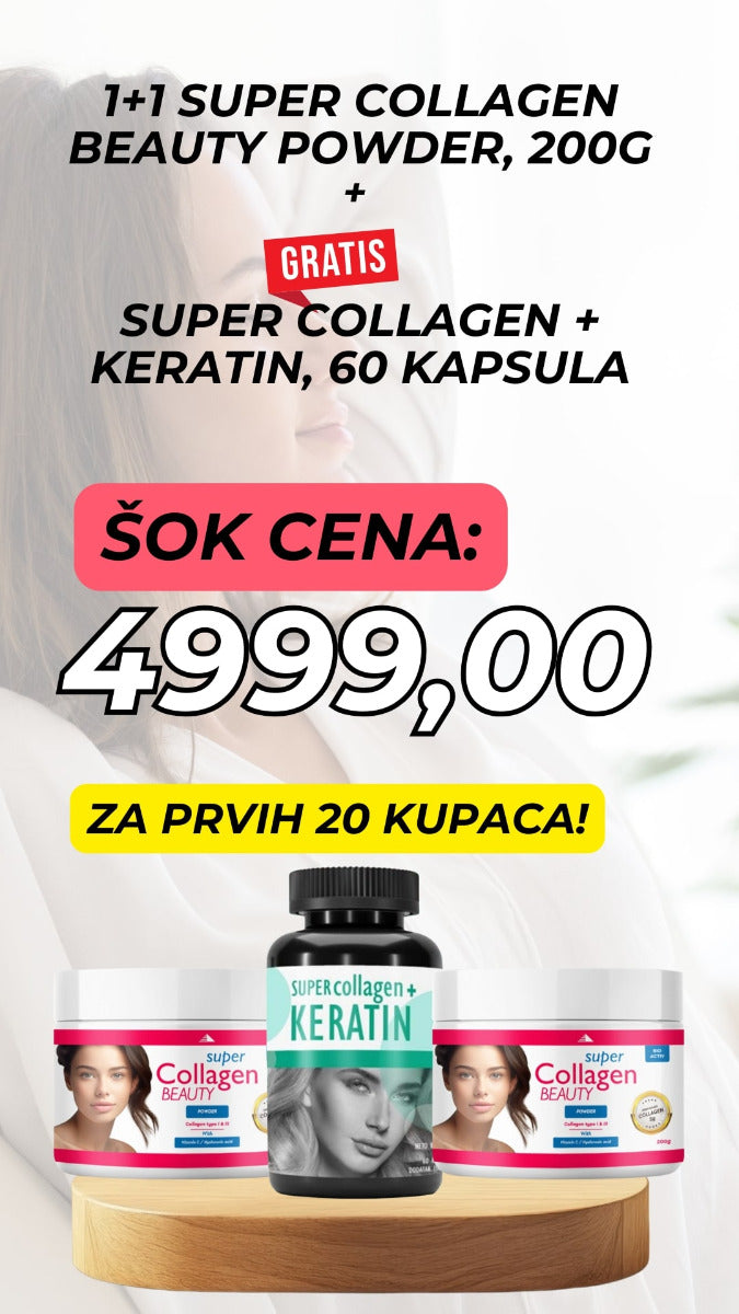 1+1 Super Collagen Beauty Powder + GRATIS Keratin
