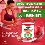 Orgain Superfoods Immunity Up, medena jabuka, 280g