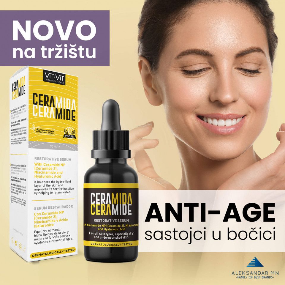 Super Collagen Anti Age, Restorative Ceramide Cream i Serum