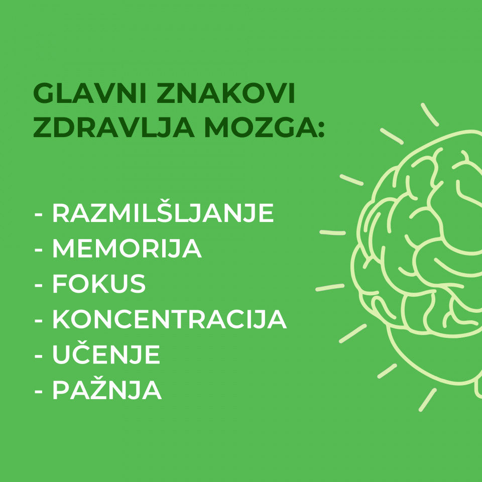 Cognitiva Super nutrijent za mozak, 10 kapsula