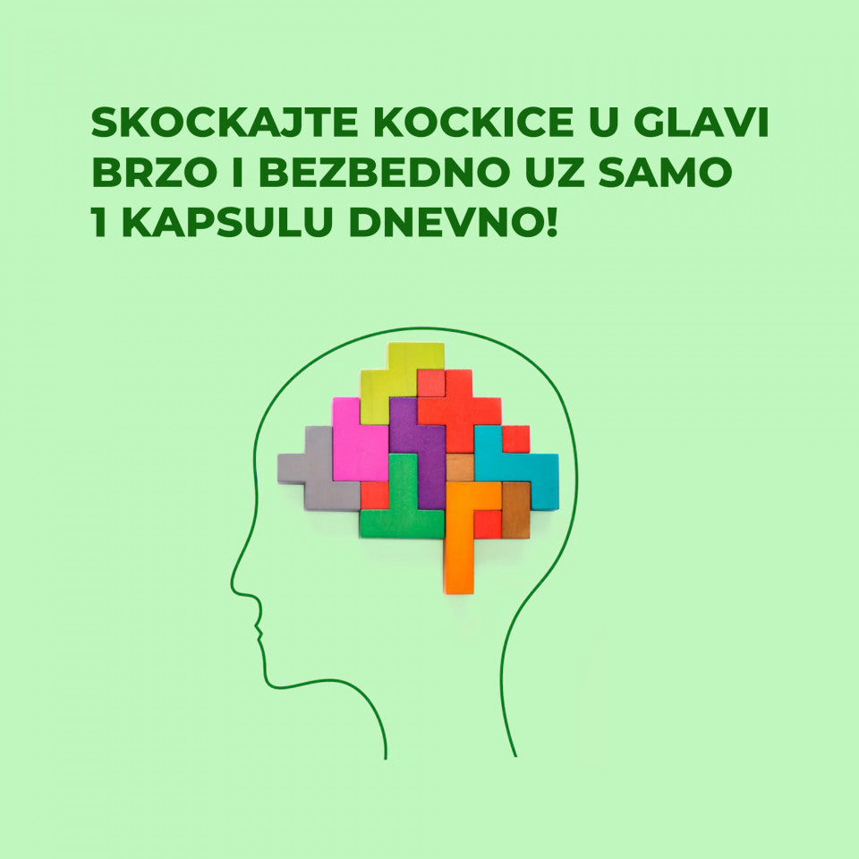 Cognitiva Super nutrijent za mozak, 30 kapsula