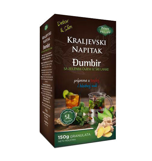 Detox & Slim kraljevski napitak đumbir i zeleni čaj