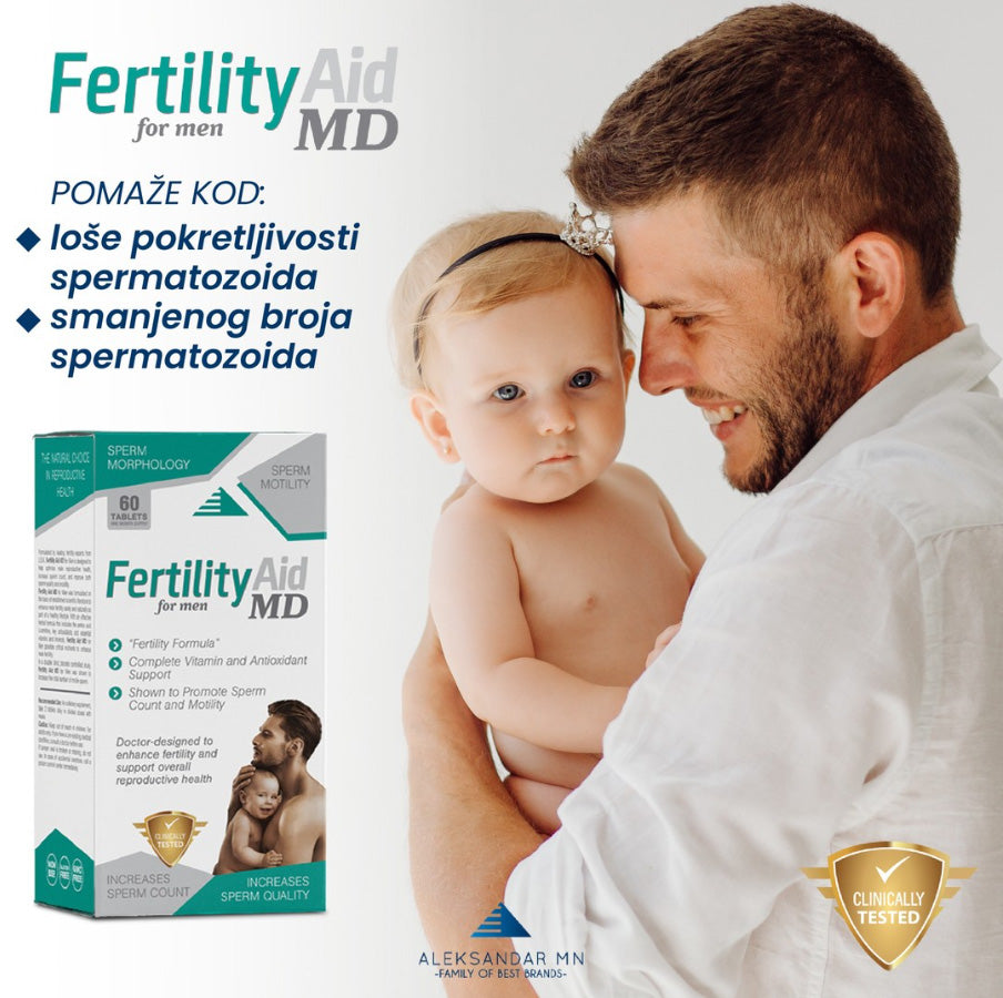 Fertility Aid MD Men, 60 tableta