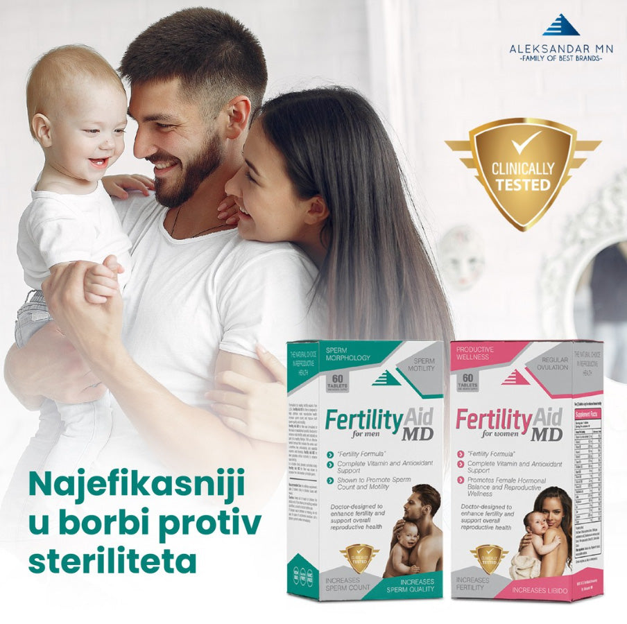 Fertility Aid MD Men, 60 tableta