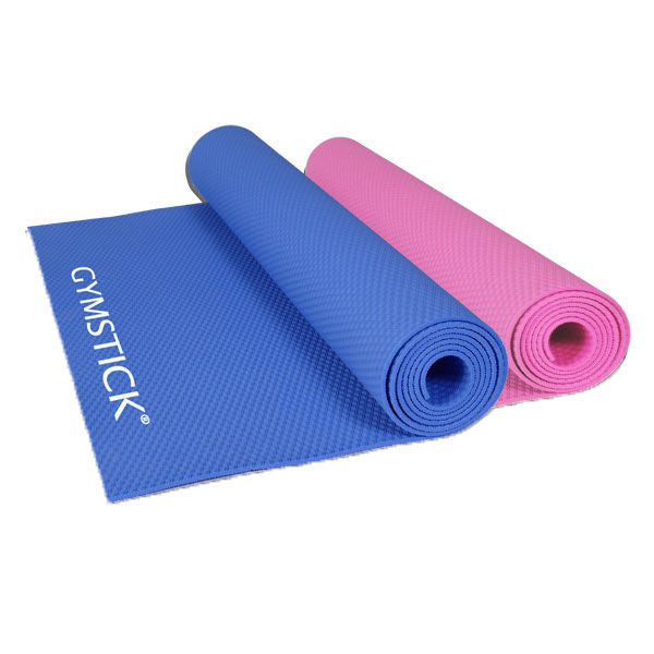 Gymstick strunjača za vežbanje sa torbicom + DVD (Boja: Plava)