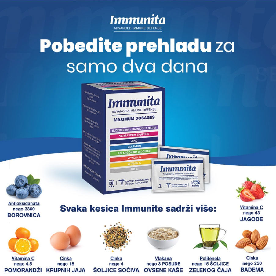 Immunita, 20 kesica