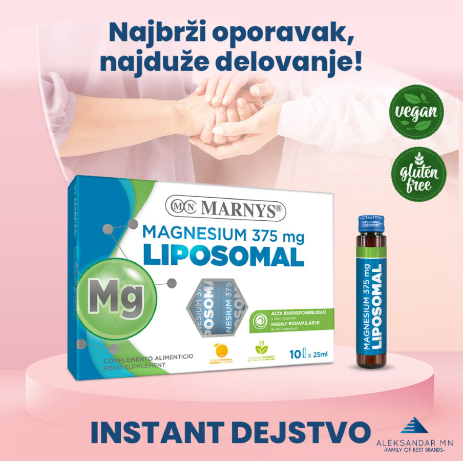 Marnys Liposomalni Magnezijum 375mg, 10 ampula 