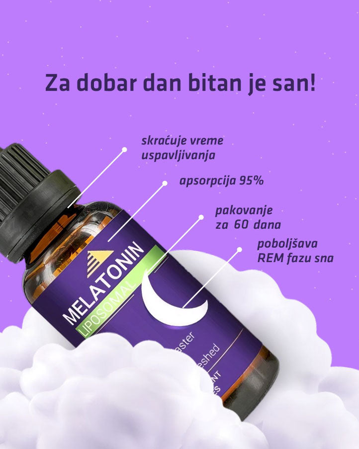 Liposomalni melatonin, 30ml
