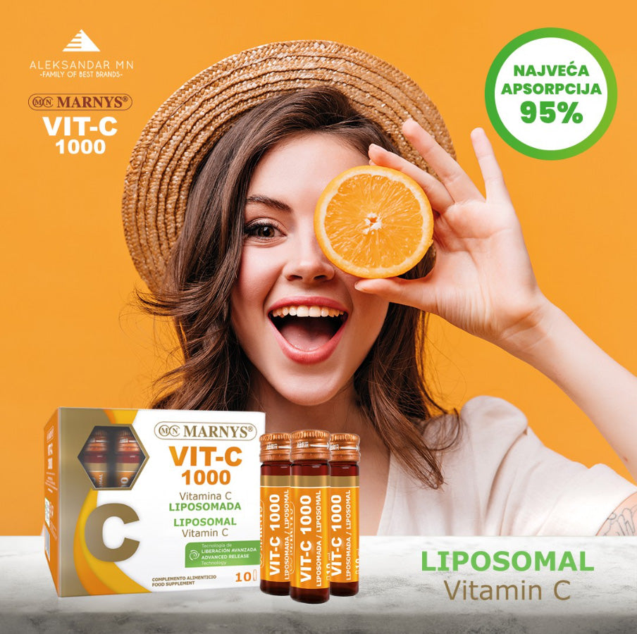 Marnys Liposomalni VIT-C 1000, 10 ampula