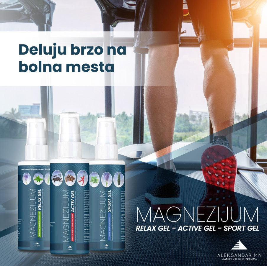 Magnezijum Relax gel 1000ml rok 09/2024