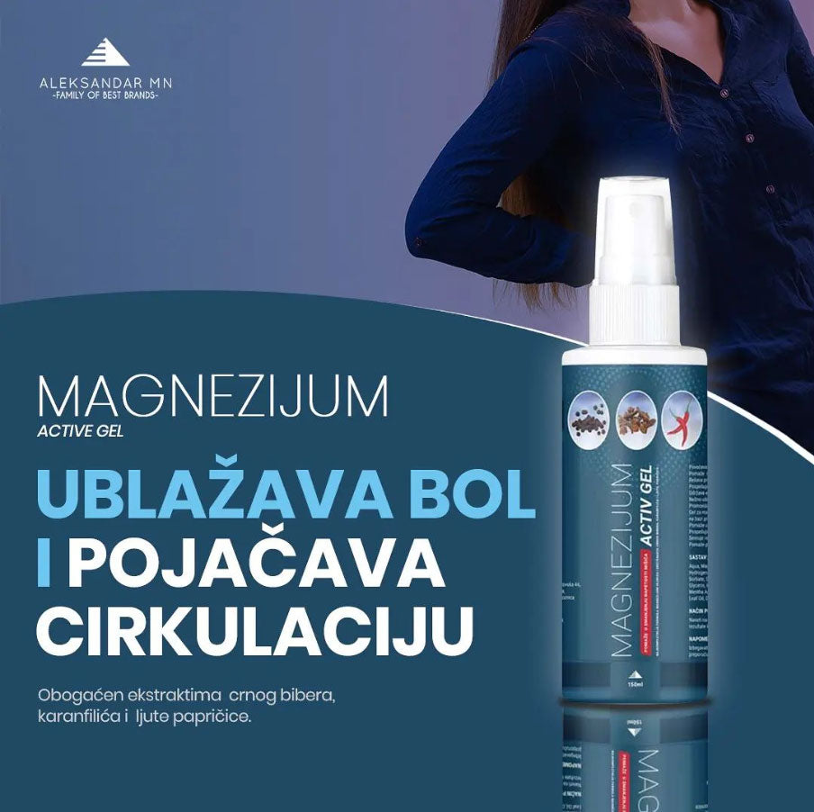 Magnezijum Activ gel 150ml