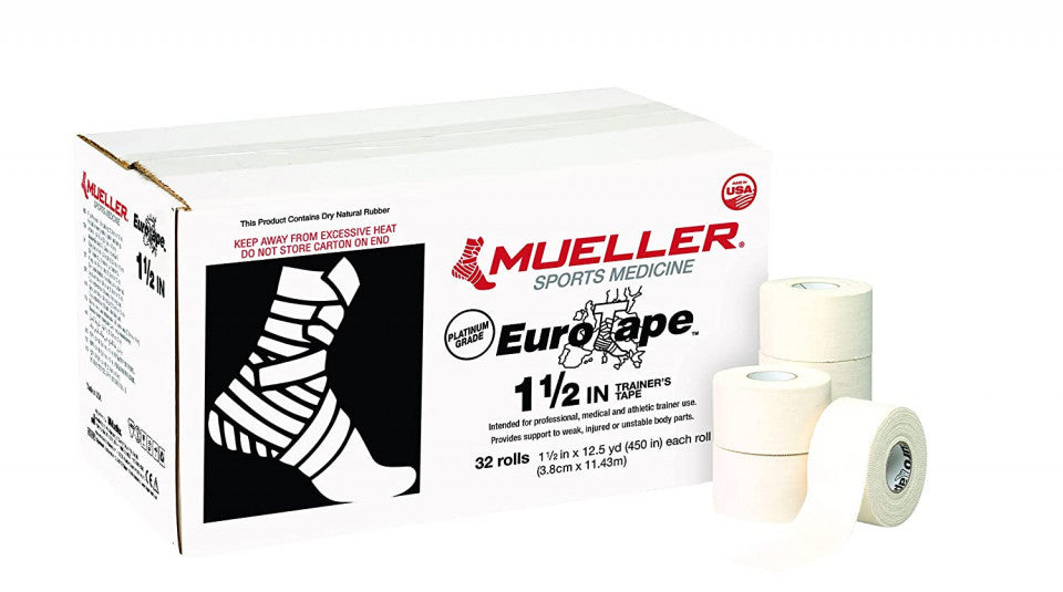 MUELLER profesionalna bandažna traka EuroTape (3.81cm x 11.43m) (Količina: 1kom)