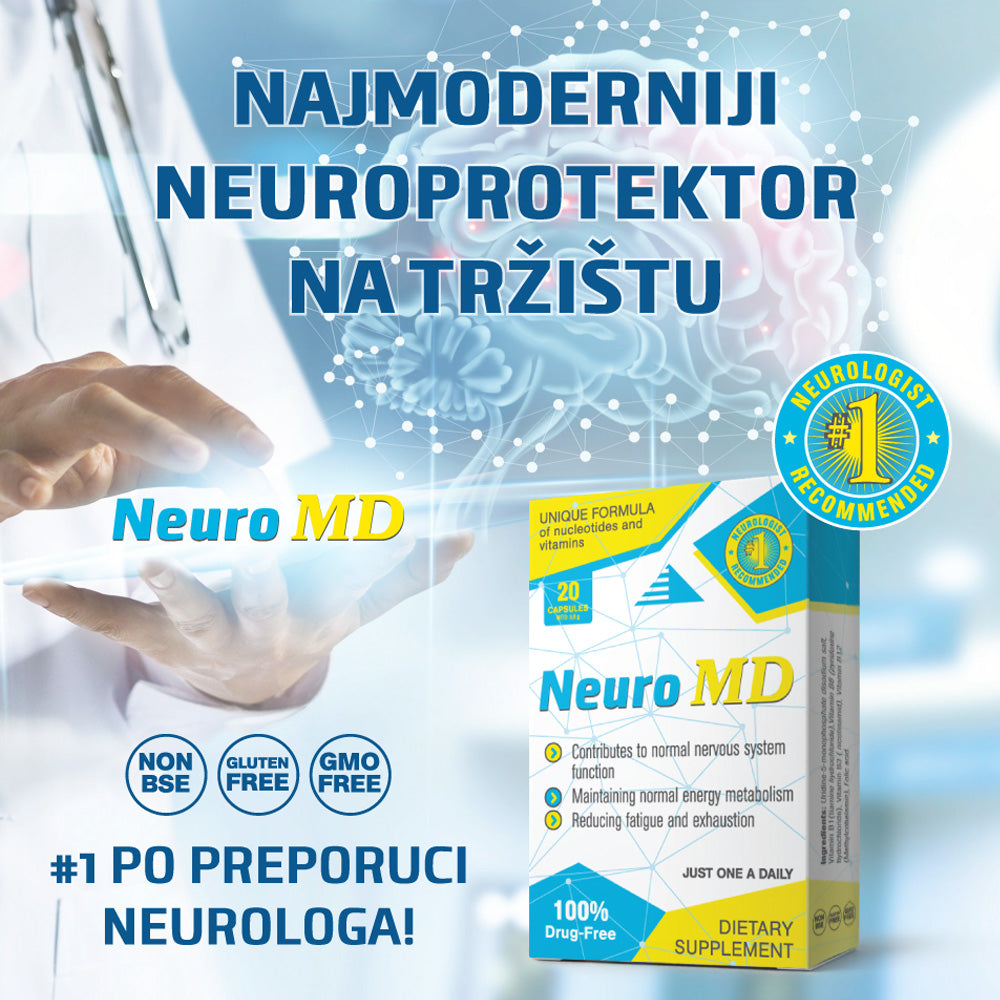 Neuro MD neuroprotektor 20 kapsula