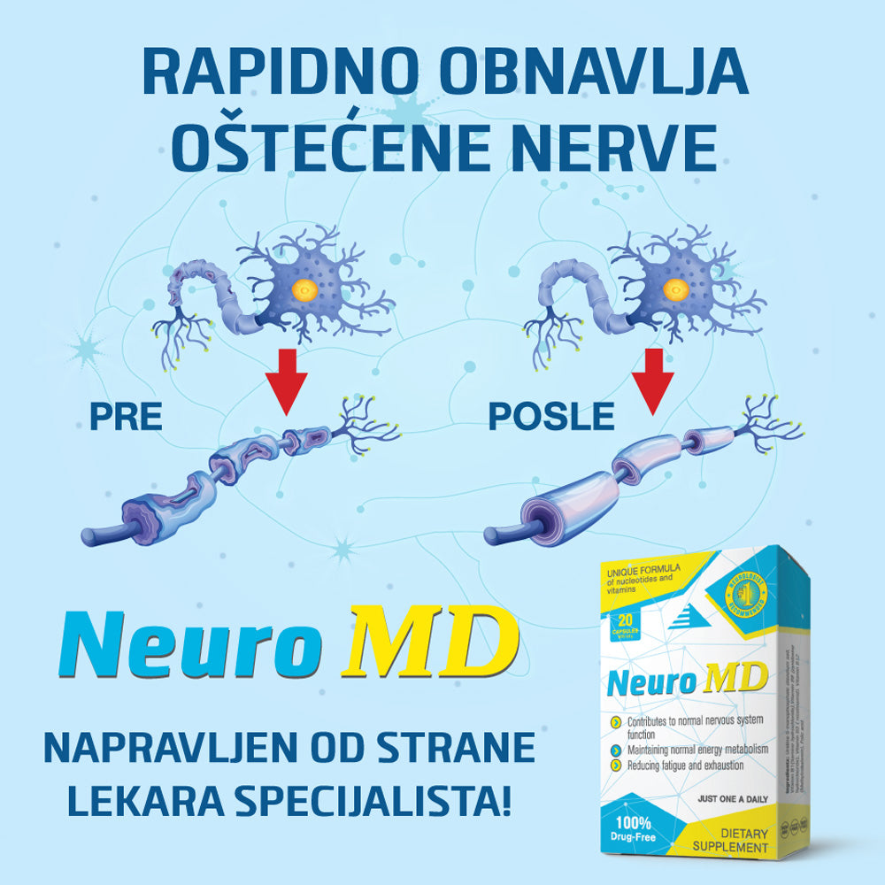Neuro MD neuroprotektor 20 kapsula