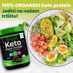 Orgain Keto biljni protein, čokolada, 440g