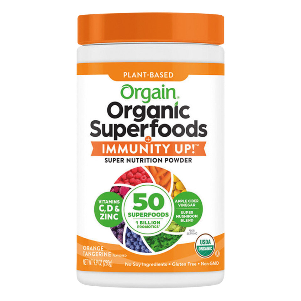 Orgain Superfoods Immunity Up, mandarina, 280g