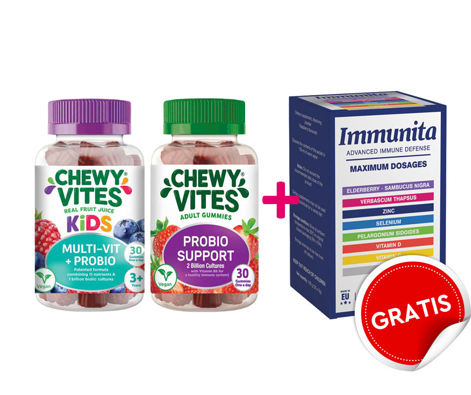 Paket za putovanje - Chewy Vites probiotici za decu i odrasle