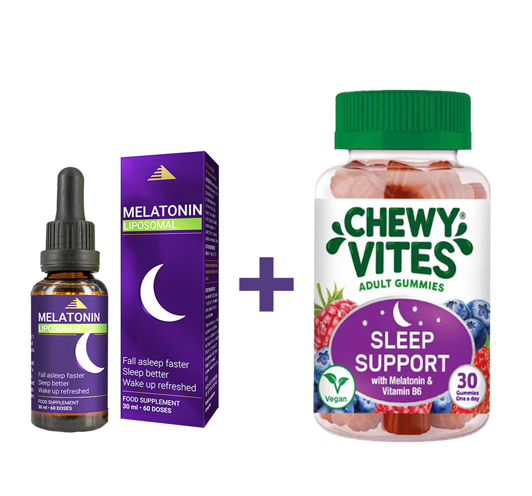 Liposomalni Melatonin + GRATIS Chewy Vites Sleep Support