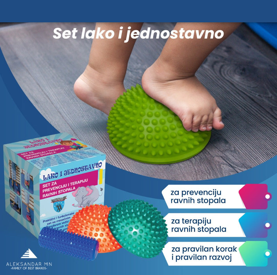 MVS set za ravna stopala - Set Lako i jednostavno