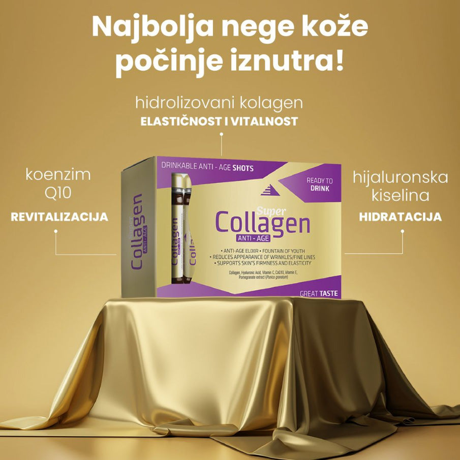 Super Collagen Anti-Age 2000mg, 14 ampula