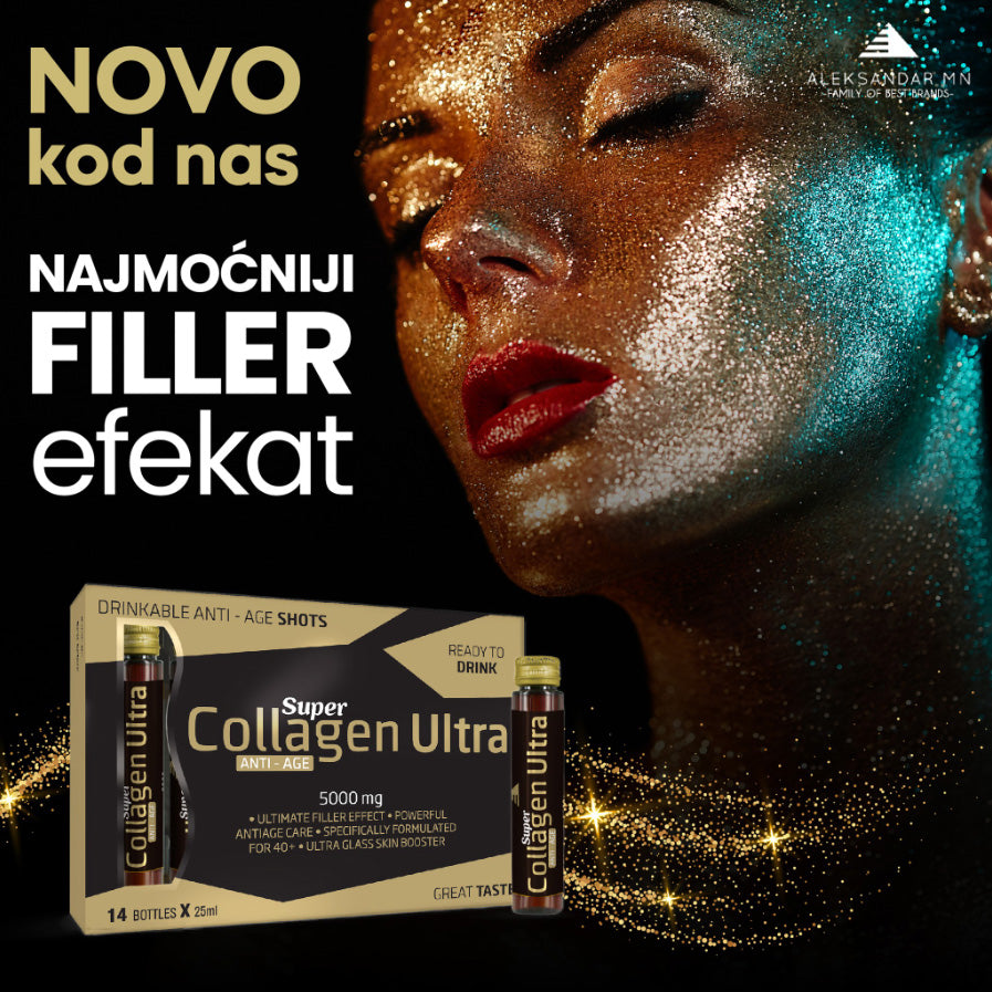 Super Collagen Anti-age Ultra 5000mg, 14 ampula