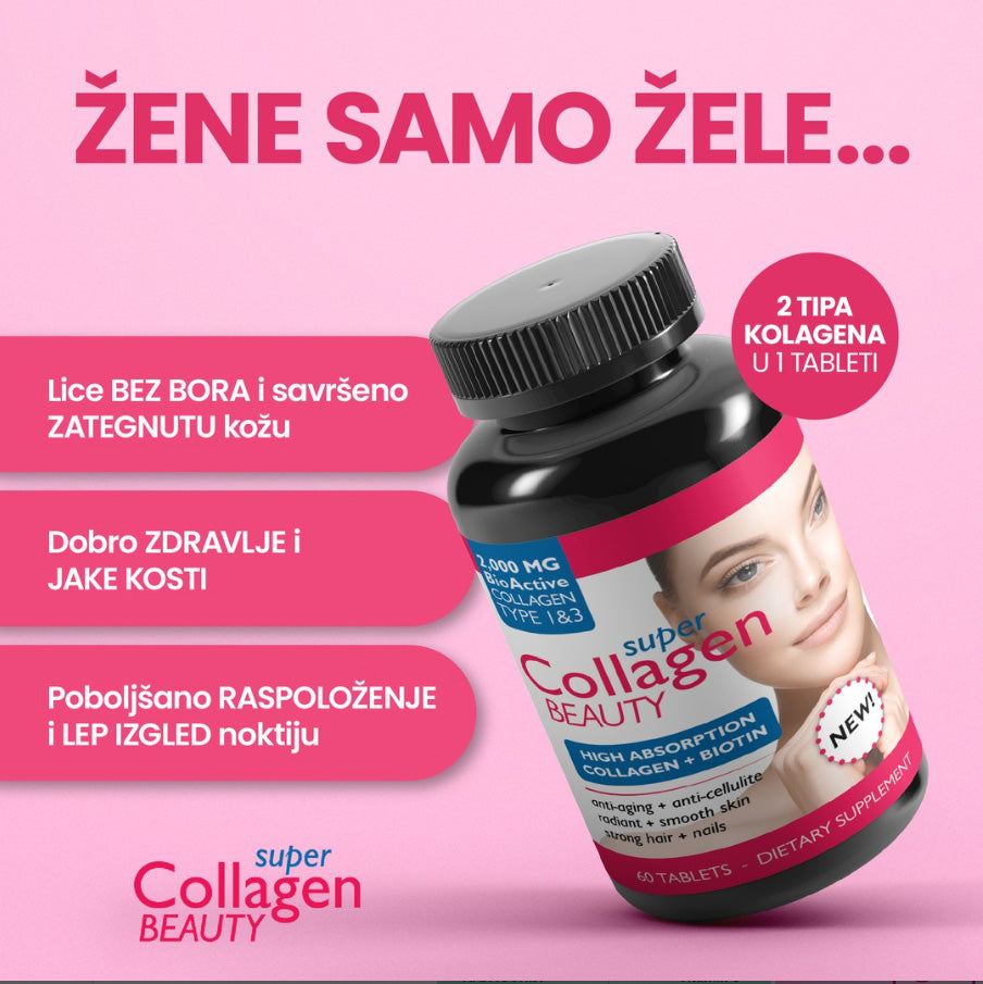 Super Collagen Beauty, 60 tableta