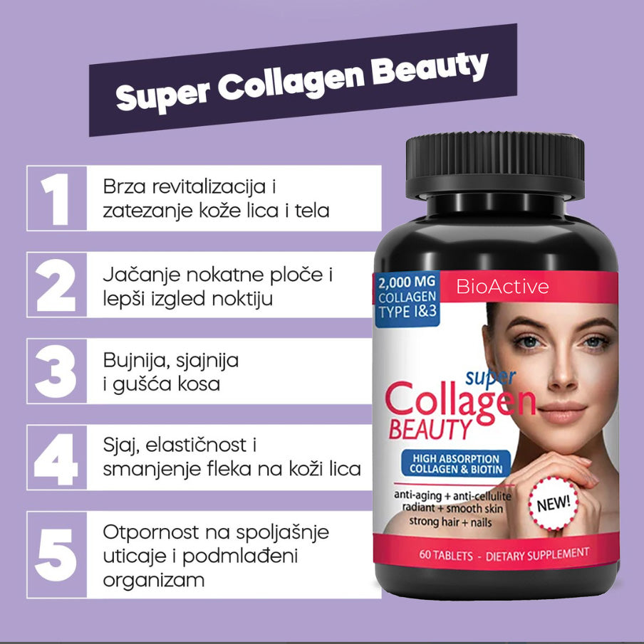 Super Collagen Beauty, 60 tableta