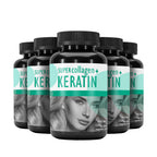 Super Collagen + Keratin, 60 kapsula 