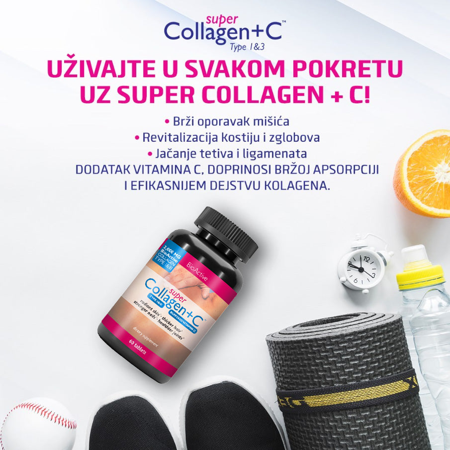 Super Collagen + C, 60 tableta