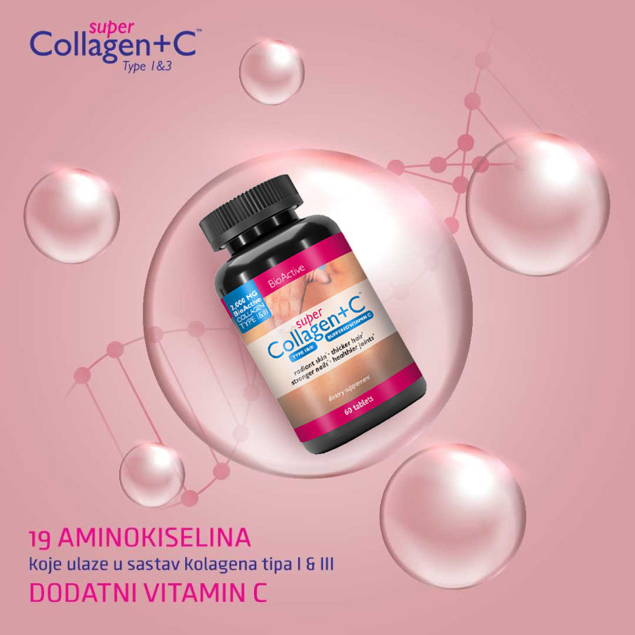 Super Collagen + C, 60 tableta
