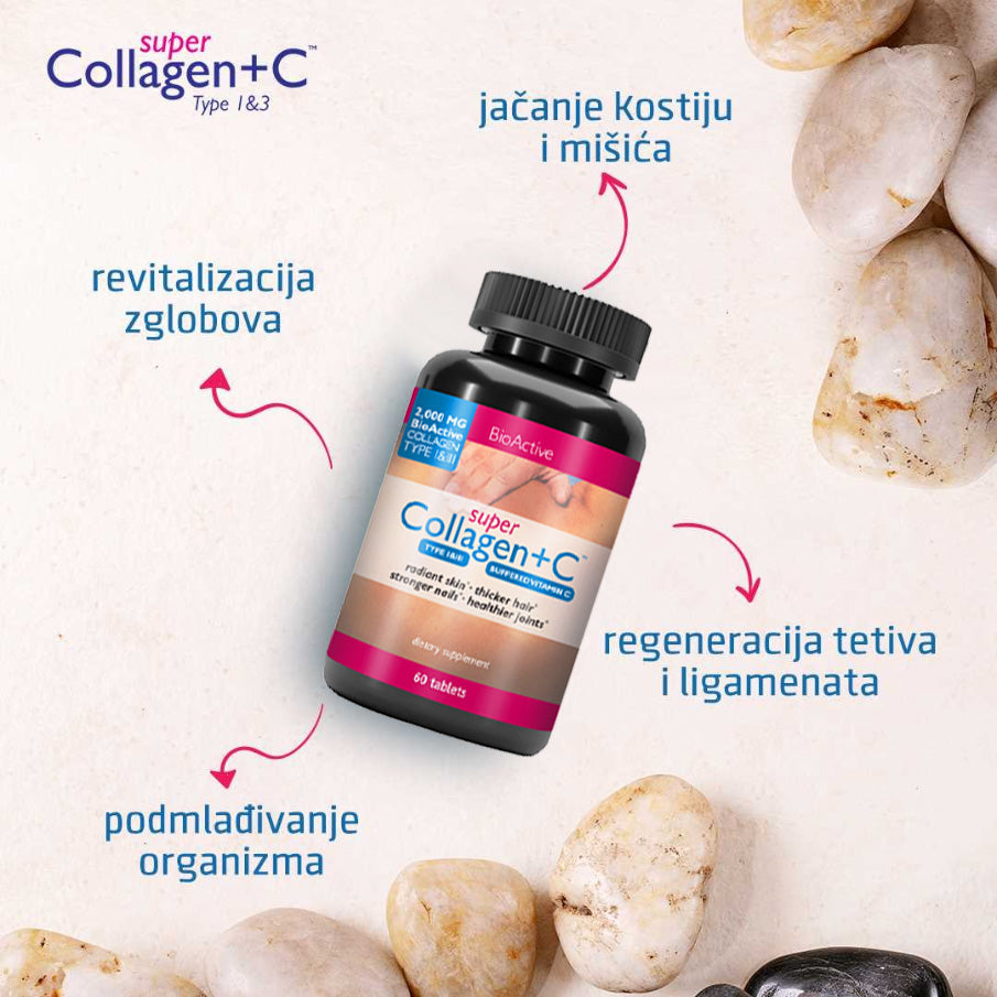 Super Collagen + C, 60 tableta