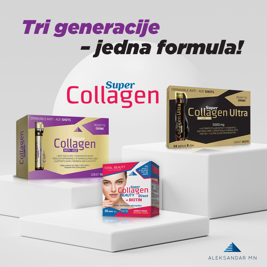 Super Collagen - Tri generacije