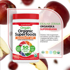 Orgain Superfoods Immunity Up, medena jabuka, 280g
