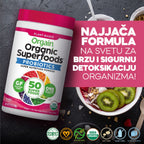 Orgain Organic Superfoods Probiotics, šumsko voće, 280g