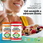 Orgain Superfoods Immunity Up, mandarina, 280g