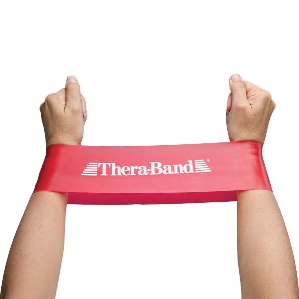 Thera Band Loop elastična traka za vežbanje - 7.6 x 20.5 cm (Boja: Žuta)