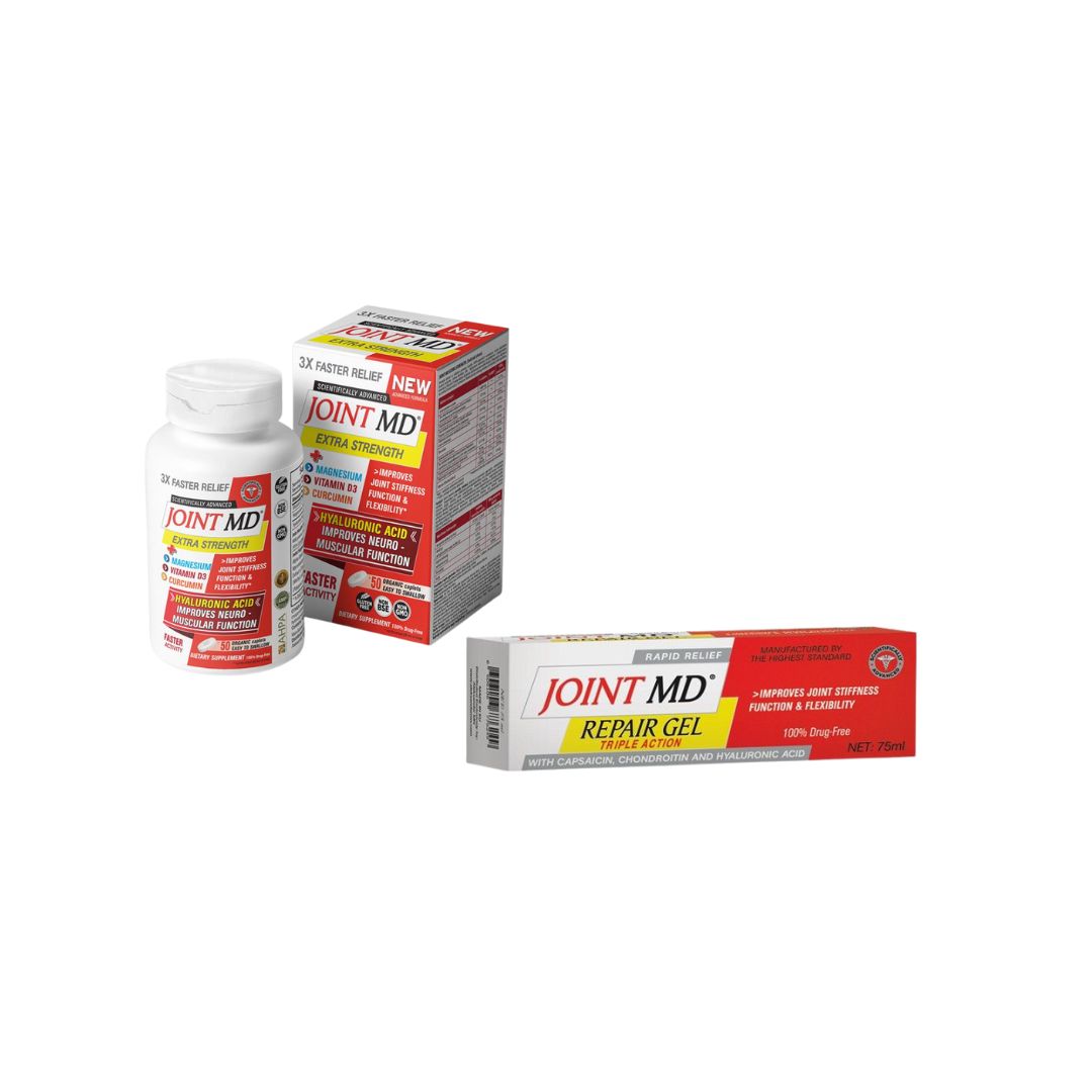 Joint MD Extra Strength, 50 tableta + gratis Joint MD Repair Gel Triple Action, 75ml