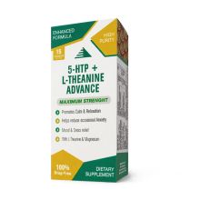 5-HTP + L-Theanine Advanced, 15 kapsula