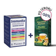 Immunita, 20 kesica + Kraljevski napitak po izboru