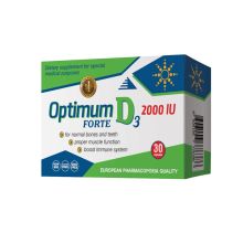 Optimum D3 2000 IU FORTE vitamin D3 kapsule