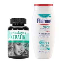 Super Collagen Keratin + Pharmaline gel za tu&scaron;iranje